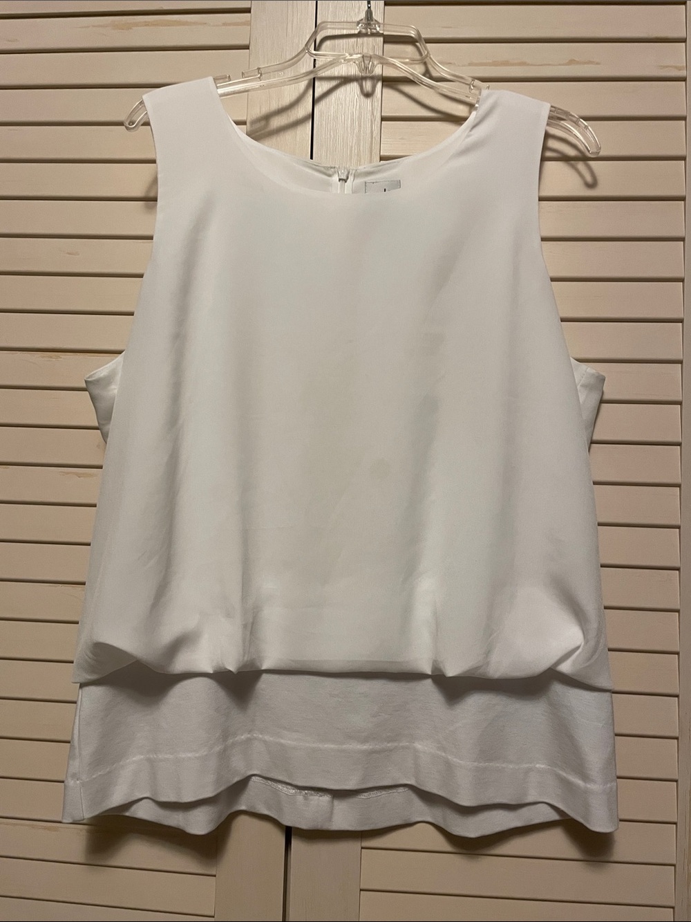 CAbi white blouse
